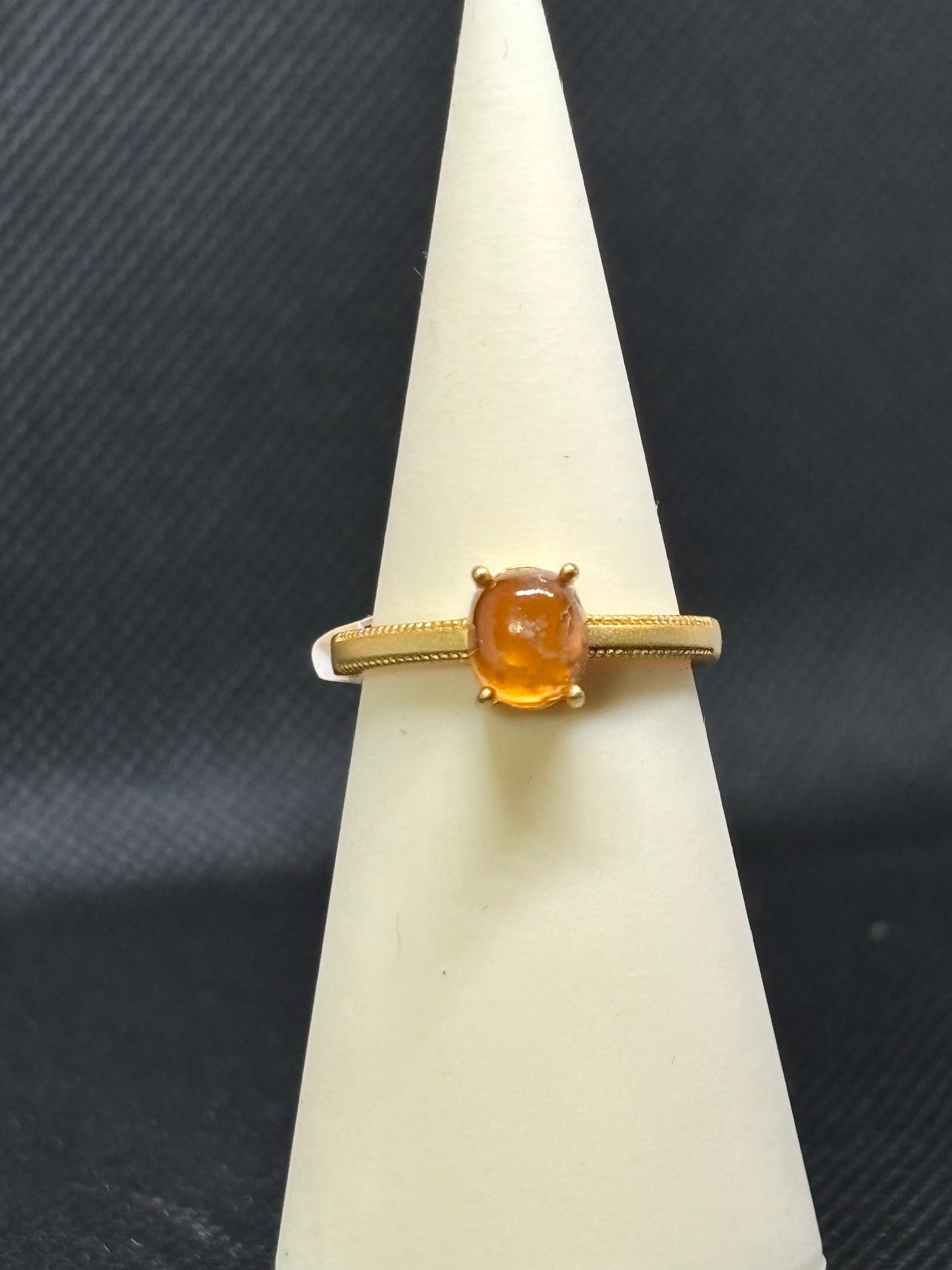 Grenat Hessonite (certifiée)