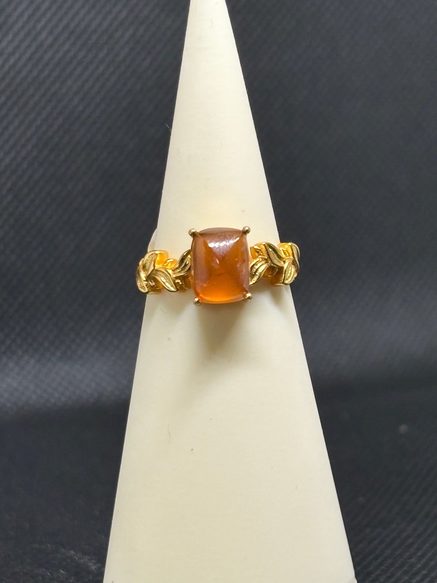 Grenat Hessonite (certifiée)