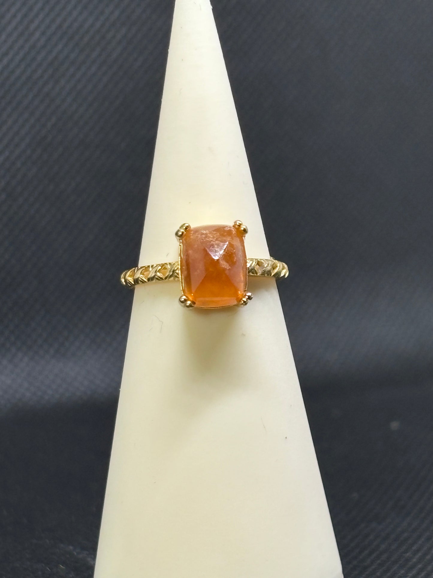 Grenat Hessonite (certifiée)