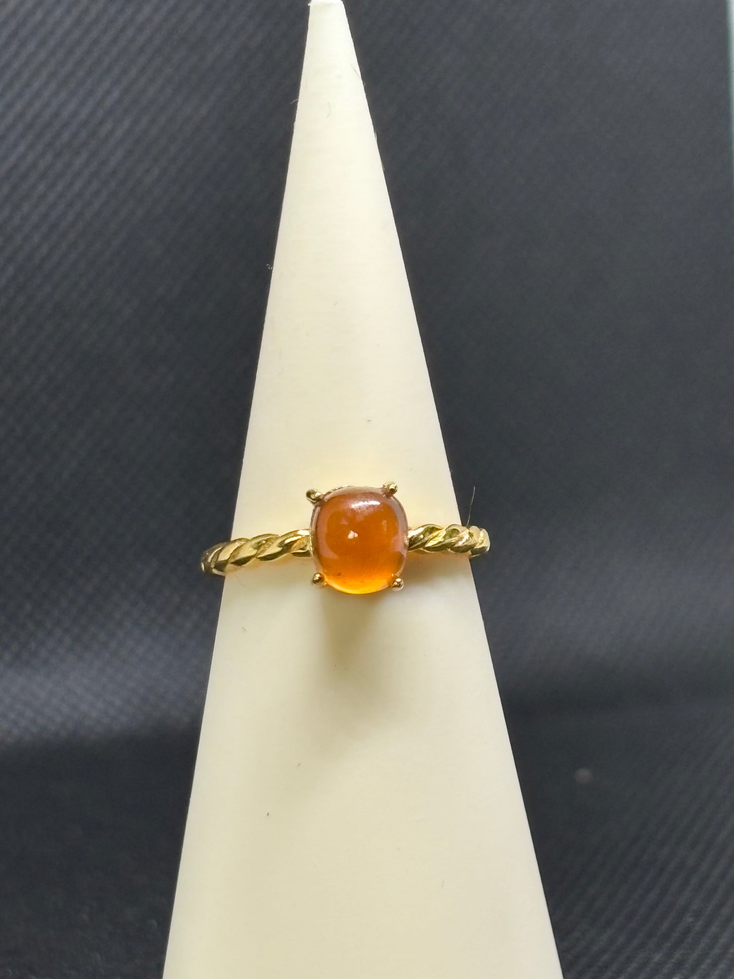 Grenat Hessonite (certifiée)