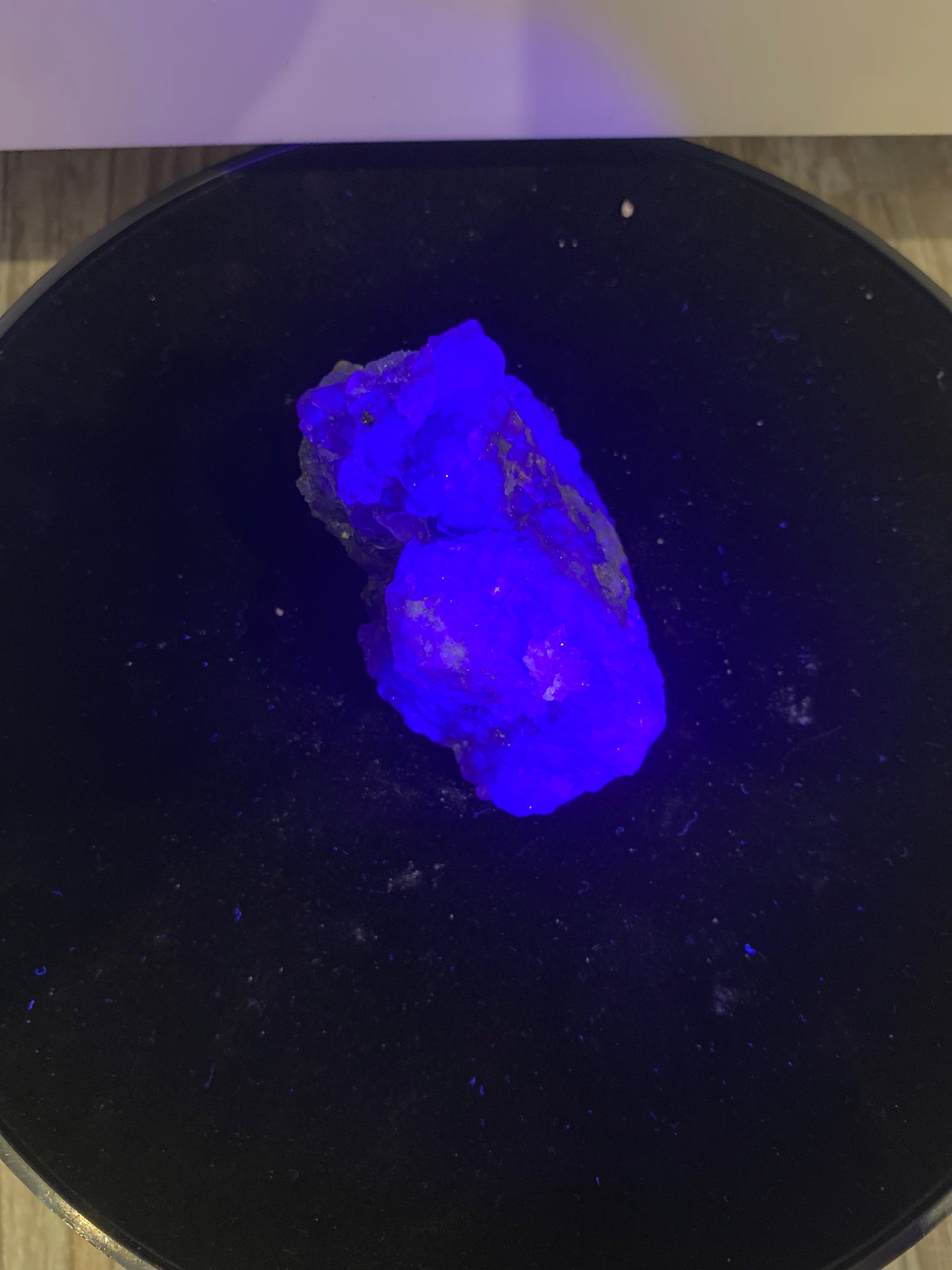 Fluorite bleue (UV)